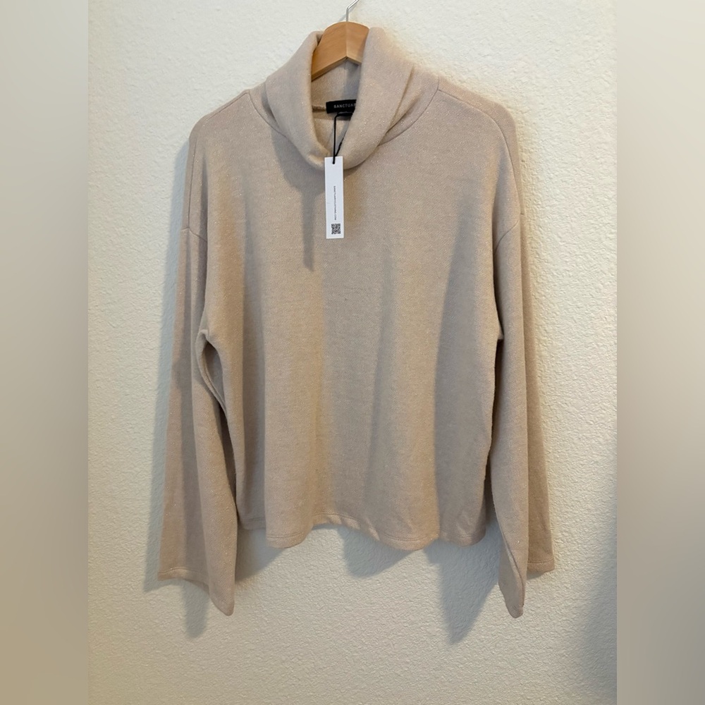 Sanctuary Cozy Cowlneck  Sweater NWT